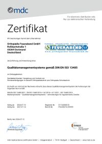 Zertifikat 2024-07-15 ISO EN 13485